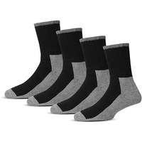 Rc. Royal Class Woolen Socks For Men, Warm Winter Wear Thermal Socks, Pack Of 4 Pairs, Free Size, Black