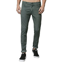 Studio Nexx Men's Slim Fit Jeans Dark Olive