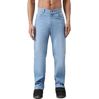 Kotty Men's Cotton Lycra Blend Relaxed Fit Mid Rise Jeans