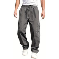 Vogaan Men's Cotton Cargo Pants || Cargos For Men (Grey-32)