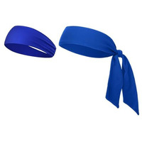 Paropkar 2 Design Multi Sports Headbnad Breathable Sweat Wicking Sweatband Wristband Headbands For Men Women Boys Girls (Royal Blue)