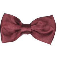 Kavove Solid Essentials Wine Bow Tie