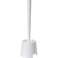 Ikea Plastic Bolmen Toilet Brush/Holder By Flavouredlove (White), Pack Of 1
