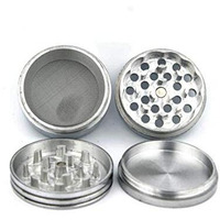 Outontrip Classic Metallic Herb Crusher/Grinder Large With Filter (Herb Grinder/Herb Crusher 52 Mm)