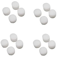 Sahyog Wellness 16 Pieces Replacement Air Filter Sponge For All Brands Of Nebulizers Which Supports Round Cylindrical Shaped Filters (Color Of Filter May Vary), White