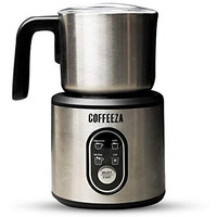 Coffeeza Frothimo Milk Frother For Coffee, 4 In 1 Electric Detachable Milk Frother And Heater | Made Of Stainless Steel With Hot & Cold Foam Function For Latte, Cappuccino, Macchiato, Hot Chocolate