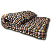 Deevine Craft Soft Thick 5-Inch Cotton Quilt Box Mattress | Gadda Medium Firm Soft Cotton Multicolour Mattress | Cotton Box Rectangle Type Single Bed Mattress (3X6 Ft Or 72X36X5 Inches)