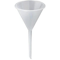 Aanij Polypropylene Made Plastic Analytic Funnel Long Stem 75 Mm (Pack Of 1)