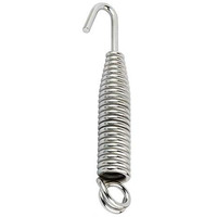 Mhs Alloy Steel Heavy Duty Zula Bearing Spring 360' Rotating And Accessories For Hammock Porch Swings Spring(Silver Finish)