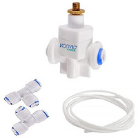 Konvio Neer Manual Tds Adjuster For All Ro Uv Uf Water Filter With 2 Tee Connectors And 2 Meter Pipe (White)