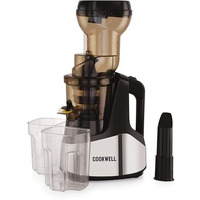 Cookwell Cold Press Slow Juicer And Ice Cream Maker, 500 Watt, Stainless Steel