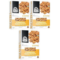 Wonderland Foods 600G (200G X 3) California Walnut Kernels Pack Of 3 Boxes | Dry Fruits