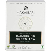 Makaibari Darjeeling Green Tea | 500Gm Monocartoon | Antioxidant-Rich | Usda Certified Organic | Immunity Booster | Premium Green Tea | Handpicked | 100% Natural Loose Leaf