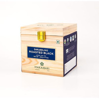 Makaibari Darjeeling Roasted Tea | 250Gm Chestlets Box | Usda Certified Organic | Black Tea | Premium Black Loose Leaves | Roasted Loose Leaf | Orignial Darjeeling Chai | 100% Pure & Original Leaf