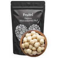 Fruitri Premium Macadamia Nuts  200G, 100% Natural, Rich & Buttery | Perfect For Snacking, Baking & Keto Diet | Healthy, Crunchy & Nutrient-Packed Dry Fruits