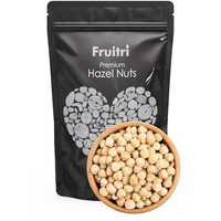 Fruitri Premium Crunchy Turkish Hazelnut Nuts - 100G, Raw Hazel Nuts For Snacking & Baking, Jumbo Size, Healthy Nuts Packed With Nutrients, Raw & Dehulled For Making Chocolate Spread, Dry Fruits