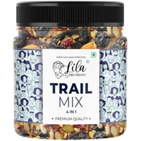 Lila Dry Fruits Premium Trail Mix 250 Gms - Cashew, Raisins, Almonds, Apricots, Goji Berry, Pumpkin Seeds, Sunflower Seeds, Cranberry, Blueberry, Plum | Dry Fruits Mix Perfect For Gifting