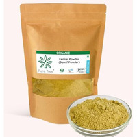 Pure Tree Certified Organic Saunf Powder | Fennel Seed Powder Organic | Variyali Powder | Sompu Powder | Saunf Powder Gluten Free & Flavourful, 100 Gram