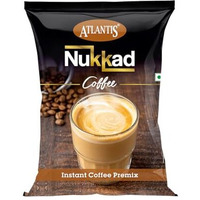 Atlantis 3 In 1 Nukkad Instant Coffee Premix Dry Powder 1 Kg For Vending Machine, Bag