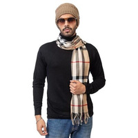 Amoldo Winter Woolen Beanie Cap, Scarf, And Gloves Combo Set For Men And Women  Warm Knitted Hat, Muffler, And Gloves For Cold Weather Protection (In, Alpha, Free Size, Beige)