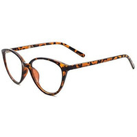 Peter Jones Cateye Blue Light Blocking Reading Glasses For Women | Computer Readers Uv Protection Lenses (Ag130, Size Medium)