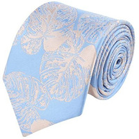 Kavove Blue Polka Dot Neck Tie For Men