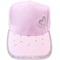 Trubliz Caps For Women Pink Cotton - Trendy And Stylish Adjustable Hat For Activities And Sports - Women's Party Cap, Designer - Free Size