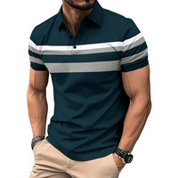 Noble Monk Men's Regular Fit Pure Cotton Polo T Shirt |Half Sleeves |Collar Tshirts | Casual T-Shirt For Men
