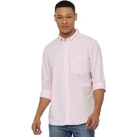 American Eagle Men's Regular Fit Shirt (Wes0152103610A_Pink
