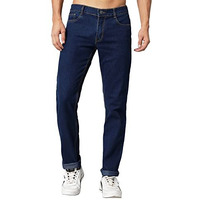 Studio Nexx Men's Regular Fit Jeans Dark Blue