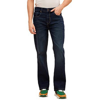 High Star Men's Bootcut Fit Stretchable Mid Rise Jeans (Hsmjns2103_Blue_30)