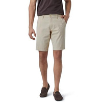 Xyxx Men Twill Cotton Chinos Shorts, Regular Fit, Solid, Pack Of 1, Cb1Sht04_32, Latte Brown, 32