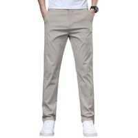 Tagdo Men's Regular Mid Rise Casual Pants (Pant-2031-Dolphin-32_Dolphin, Cream