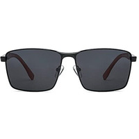 Vincent Chase Eyewear By Lenskart | Grey Stylish Rectangular Sunglasses | Polarized & Uv Protected | For Men & Women | Large | Vc S13969