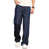 Kotty Men's Vintage Wash With A Modern Twist Faded Jeans(Blue,34)