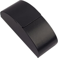 Vivid Vision Unisex Adult Lightweight Eyewear Specs Case Cover | Protect Eye Glasses | Chashma Dibbi | Sunglass Box | Closure - Magnetic | Faux Leather | Ic-532 | Black