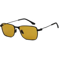 Lenskart Studio | Dark Knight Collection Sunglasses With Limited Edition Case And Selvet | Black Yellow Full Rim Rectangular | For Men & Women | Polarized And 100% Uv Protected | Medium | Lk S16332