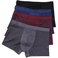 Dhruva Sales Nylon Boxer Briefs For Men And Boys (Pack Of 2) (0304Zr0Cw7Z_Multi-Color)