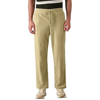 Miramichi Men's Relaxed Corduroy Trousers - Stylish Straight Fit Casual Pants For Men (In, Numeric, 30, Standard, Cream)