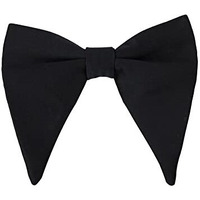 Kavove Solid Essentials Black Butterfly Bow Tie