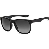 Vincent Chase By Lenskart | Matte Black Green Full Rim Square Branded Latest And Stylish Sunglasses | Polarized And 100% Uv Protected | Men & Women | Large | Vc S14461