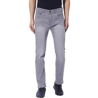 Ben Martin Men's Slim Fit Stylish Stretchable 32 Size Grey Cotton Denim Mid Rise Jeans Pant For Men, Jj3-6