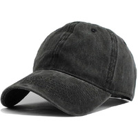 Alexvyan Black Plain Breathable Head Caps For Unisex With Adjustable Strap In Summer For Men Caps Men For All Sports Cap For Men Women Cap Sports Caps