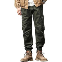 Lymio Men Loose Mid Rise Cargos (Cargo-91-Green-Xl_Green