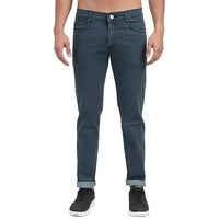 Miraan Men's Regular-Fit Mid-Rise Denim Jeans Pant (Sigjeansdarkgrey32_Dark Grey_32)