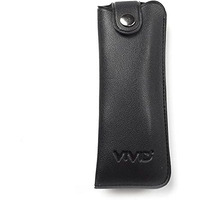 Vivid Vision Unisex Adult Lightweight Eyewear Specs Case Cover | Protect Eye Glasses | Chashma Dibbi | Spectacle Box | Pouch | Closure - Button | Artificial Leather | D-11 | Black