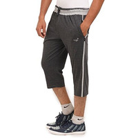 Vego Mens Cotton 3/4 Regular Fit Capri, Three Quarter