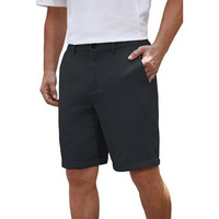 Tagdo Men's Bermuda Shorts (Shorts-Waffle-2027-Dark Grey-Xl_Dark