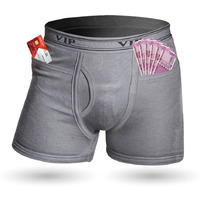 Vip Men's Cotton Solid (Pack Of 2) (Pick Pocket_Trunks_90_P2_Assorted