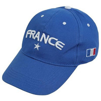 Fabseasons Blue Solid Cotton Unisex Baseball Summer Cap & Hat With Adjustable Velcro